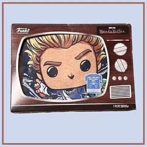 FUNKO Marvel Studios WandaVision “PIETRO” Lg Grey Pop T-shirt Collectors Box New